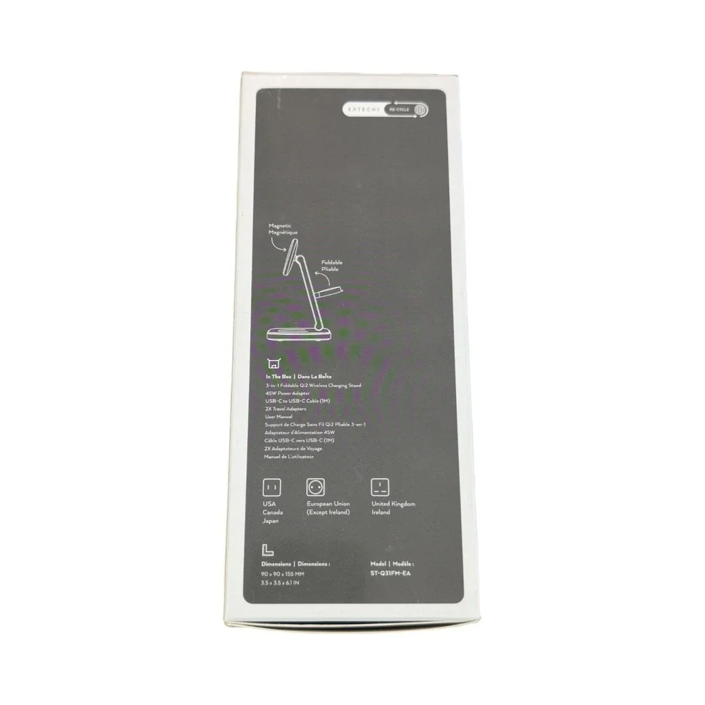 BbU Satechi 3-in-1 Foldable‎ Qi2 Wireless Charging Stand Travel Adapters Tested